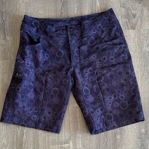 Shredly Purple Mountain Bike Shorts